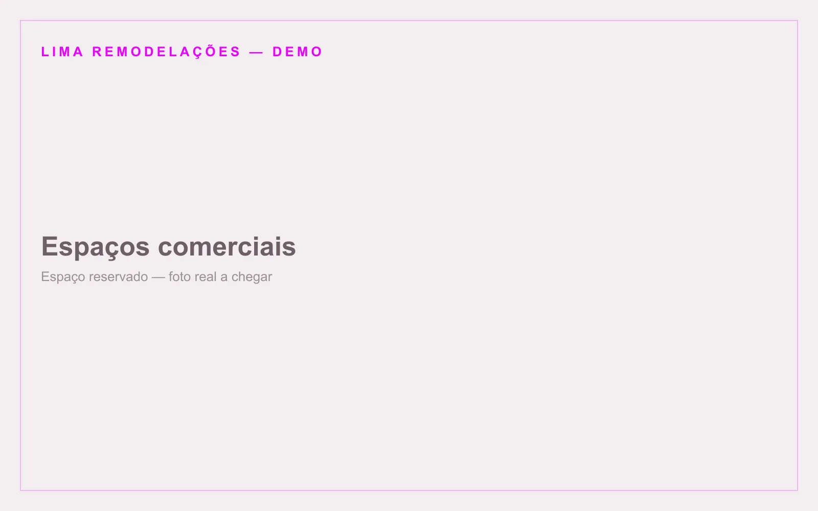 Bar · espaço comercial