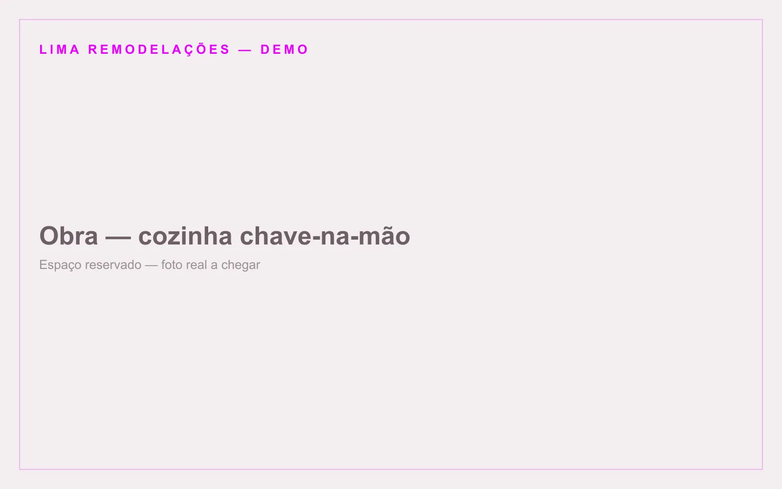 Cozinha · chave-na-mão